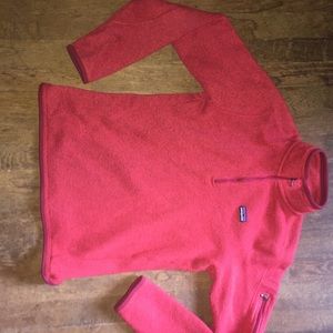 Women’s small fleece Patagonia in red